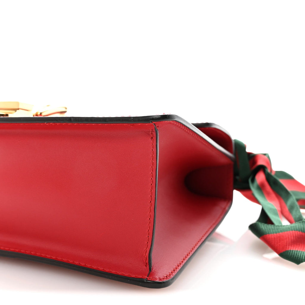 Calfskin Small Sylvie Shoulder Bag Hibiscus Red