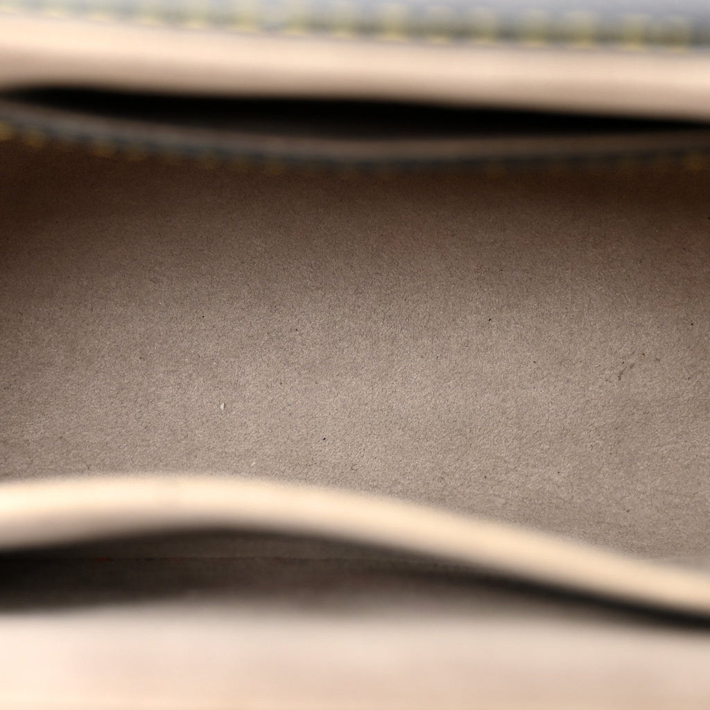 Epi Studded Twist Shoulder Bag MM Denim Light