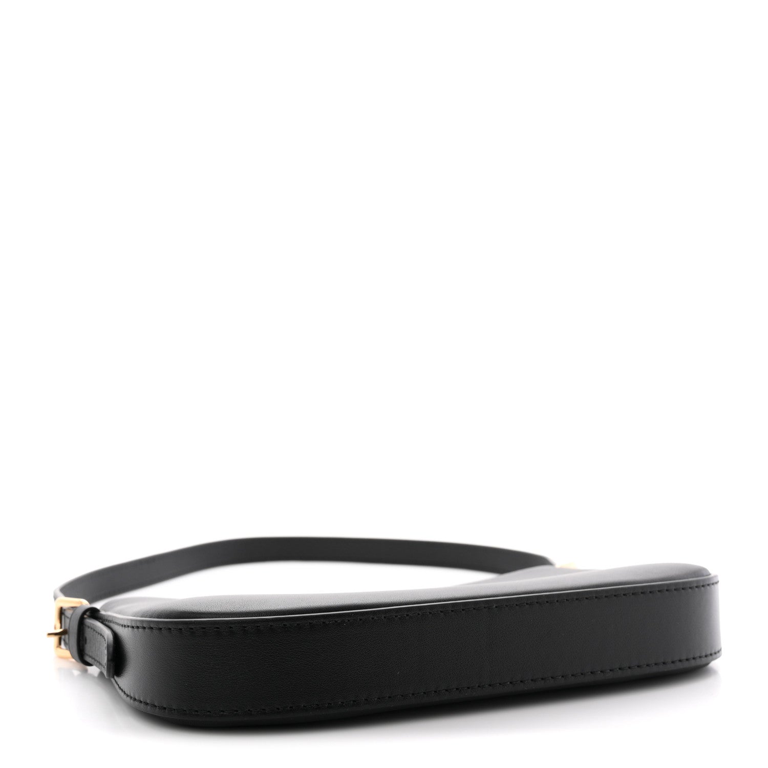 Calfskin LV Bloom Pochette  Black