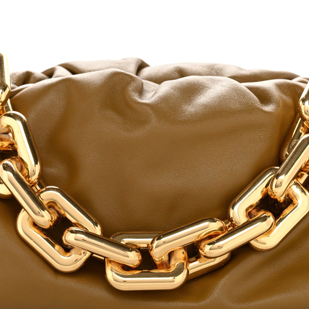 Calfskin The Pouch Chain Teak