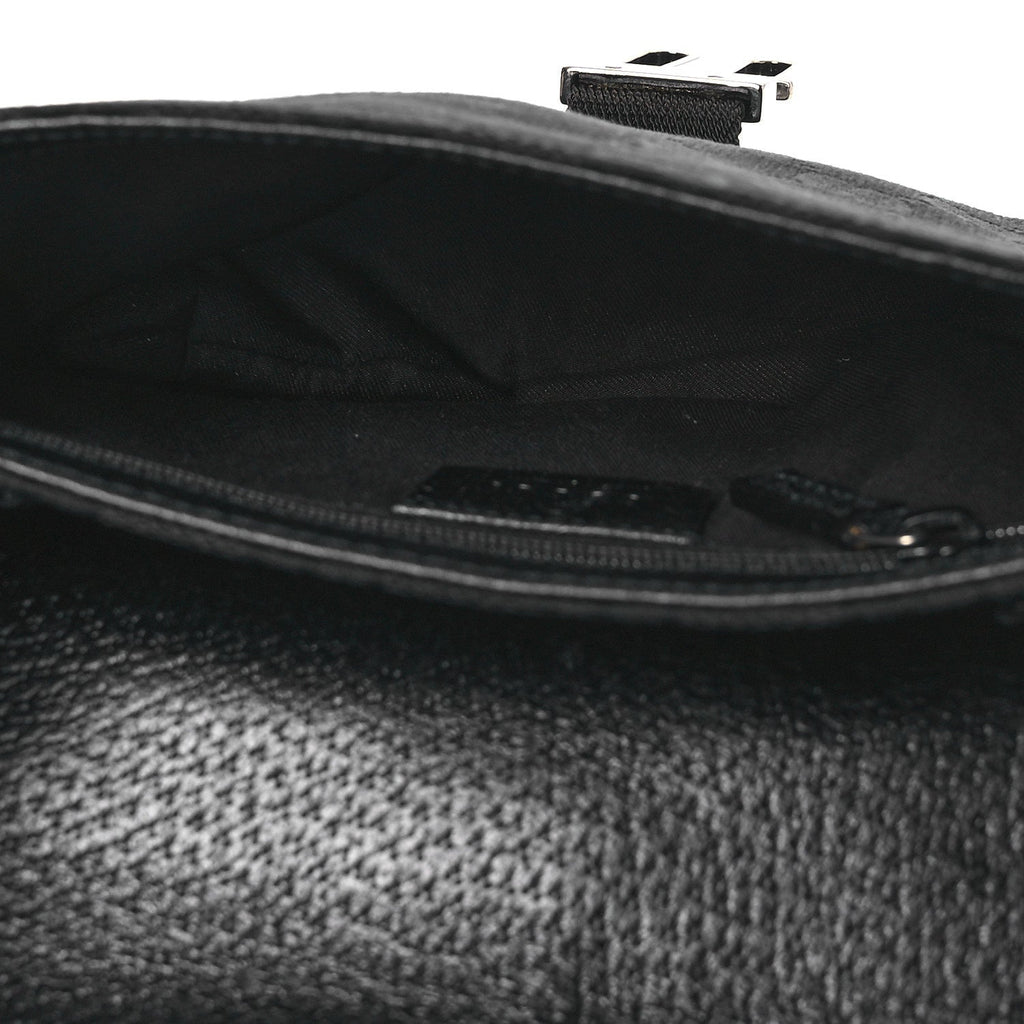 GG Monogram Web Buckle Belt Bag Black