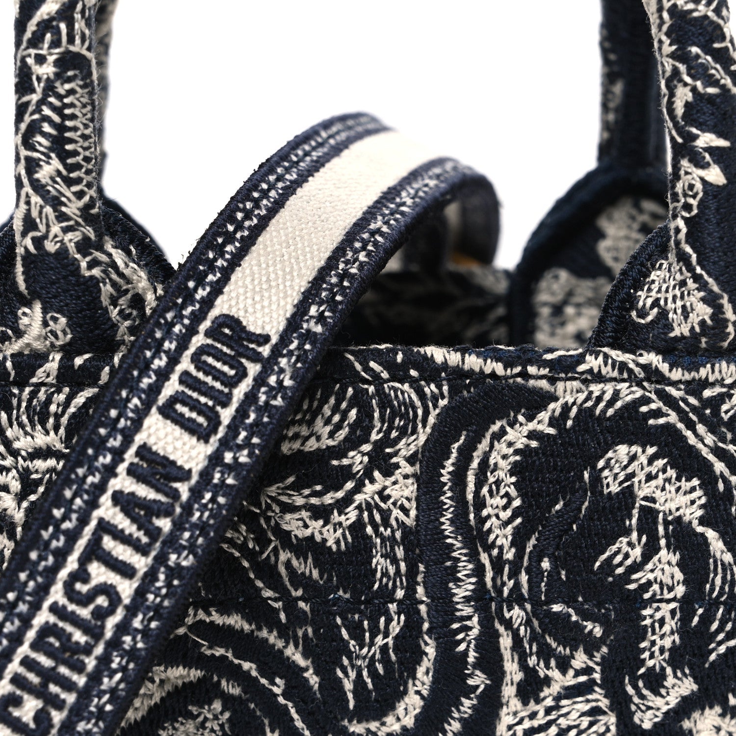 Oblique Mini Book Tote Phone Bag Blue