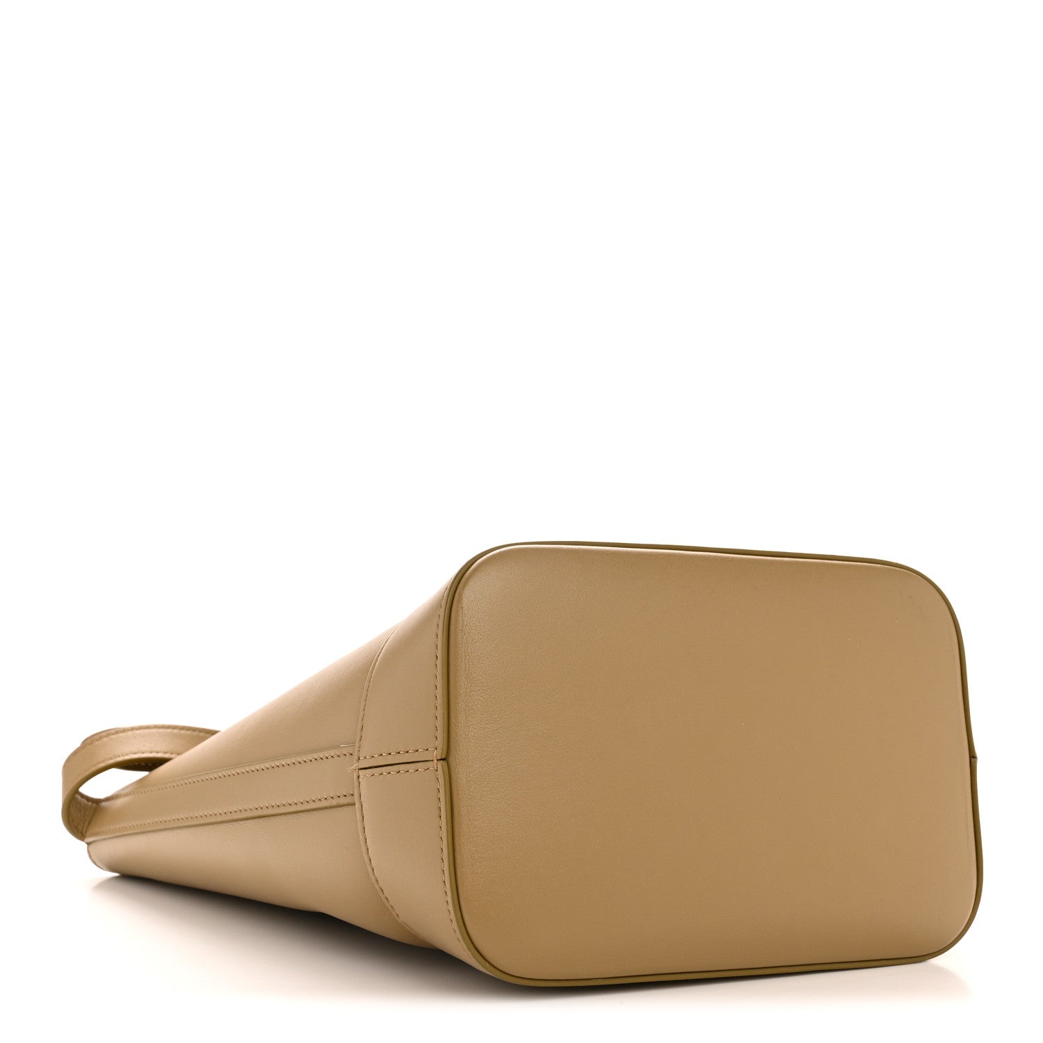 Smooth Calfskin Small Cuir Triomphe Bucket Bag Olive