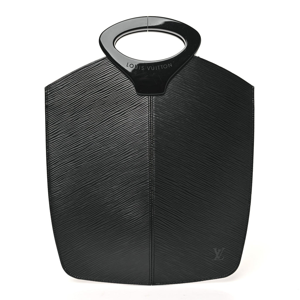 Epi Demi Lune Tote Black