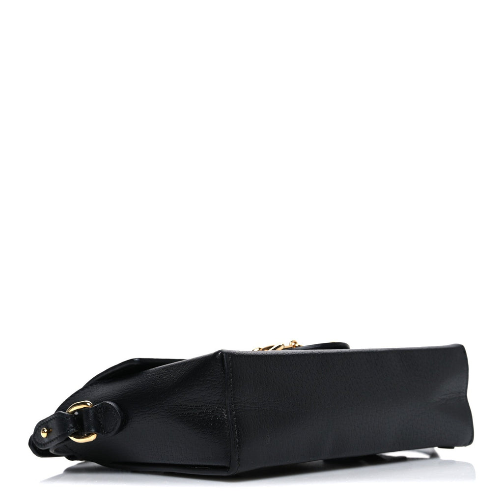 Calfskin Horsebit 1955 Shoulder Bag Black