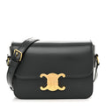 Shiny Calfskin Teen Triomphe Dark Grey
