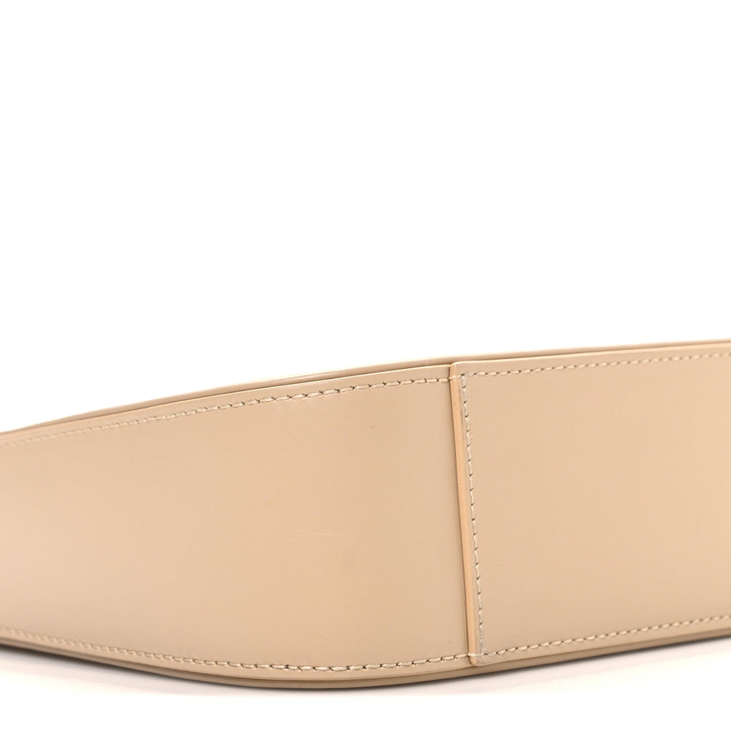Smooth Calfskin Le 5 A 7 Hobo Dark Beige