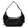 Nappa Multi Pocket Hobo Black