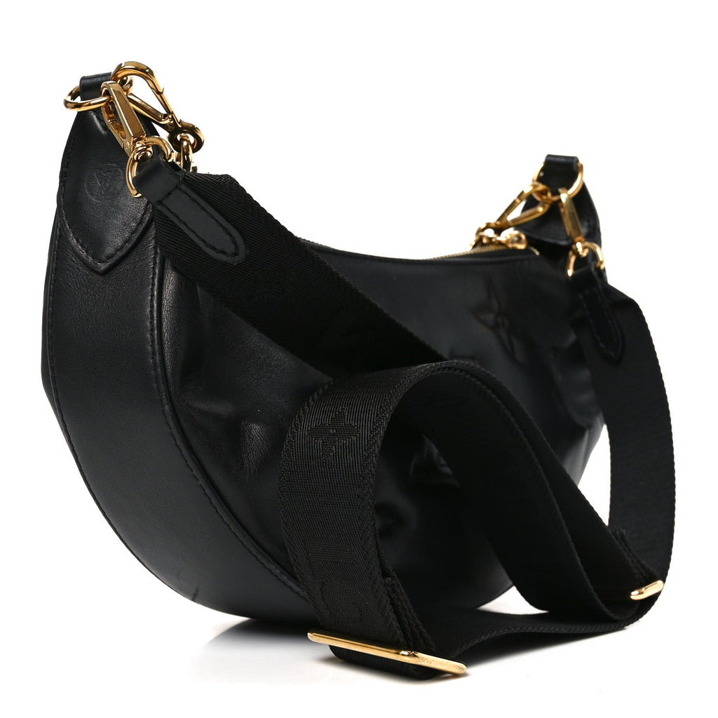 Calfskin Bubblegram Over The Moon Black