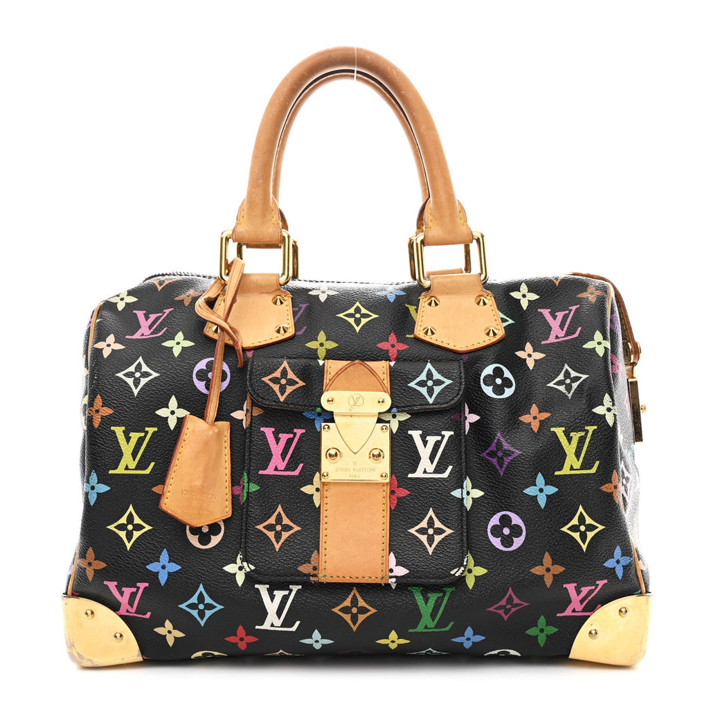 Monogram Multicolor Speedy 30 Black