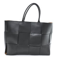 Nappa Maxi Intrecciato Large Arco Tote Grey