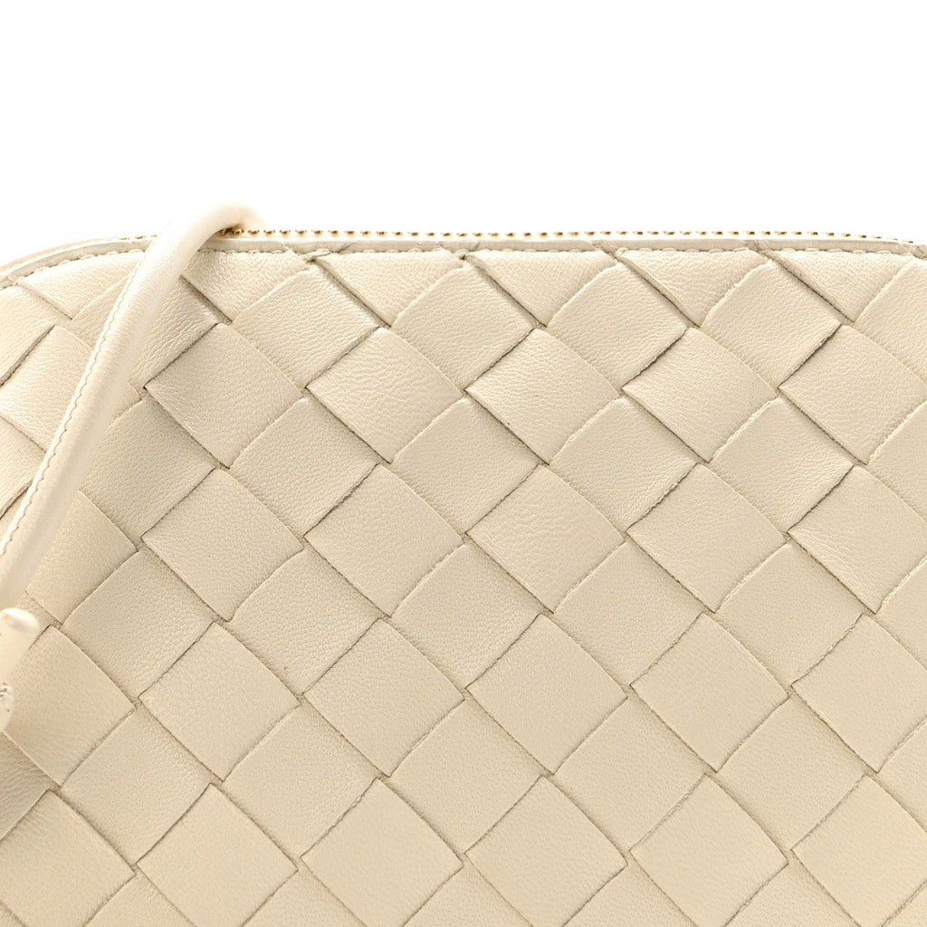 Nappa Intrecciato Concert Pouch Sea Salt