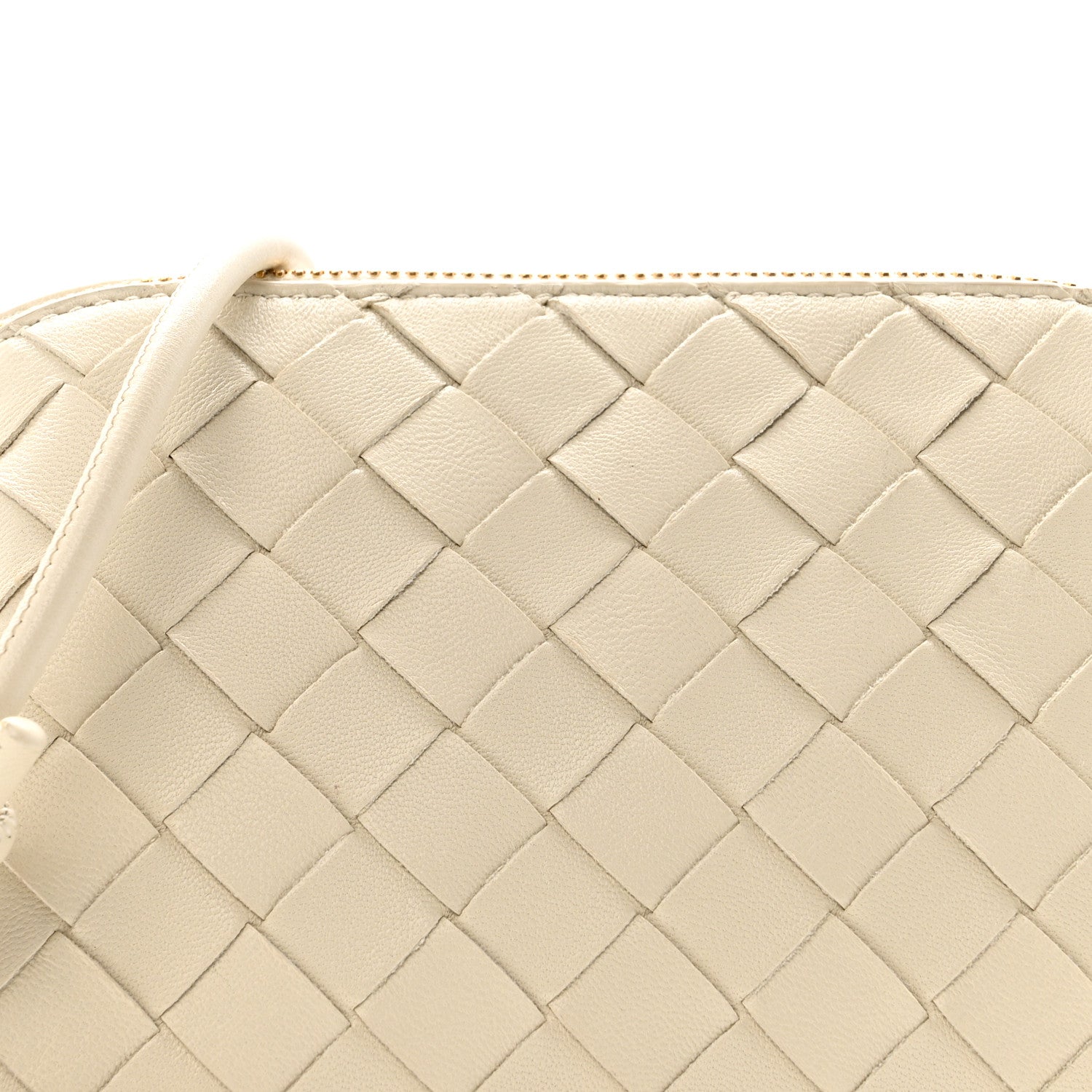 Nappa Intrecciato Concert Pouch Sea Salt