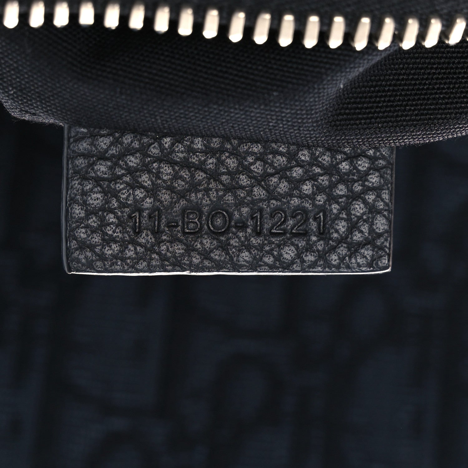 Oblique Mens Saddle Bag Black Blue