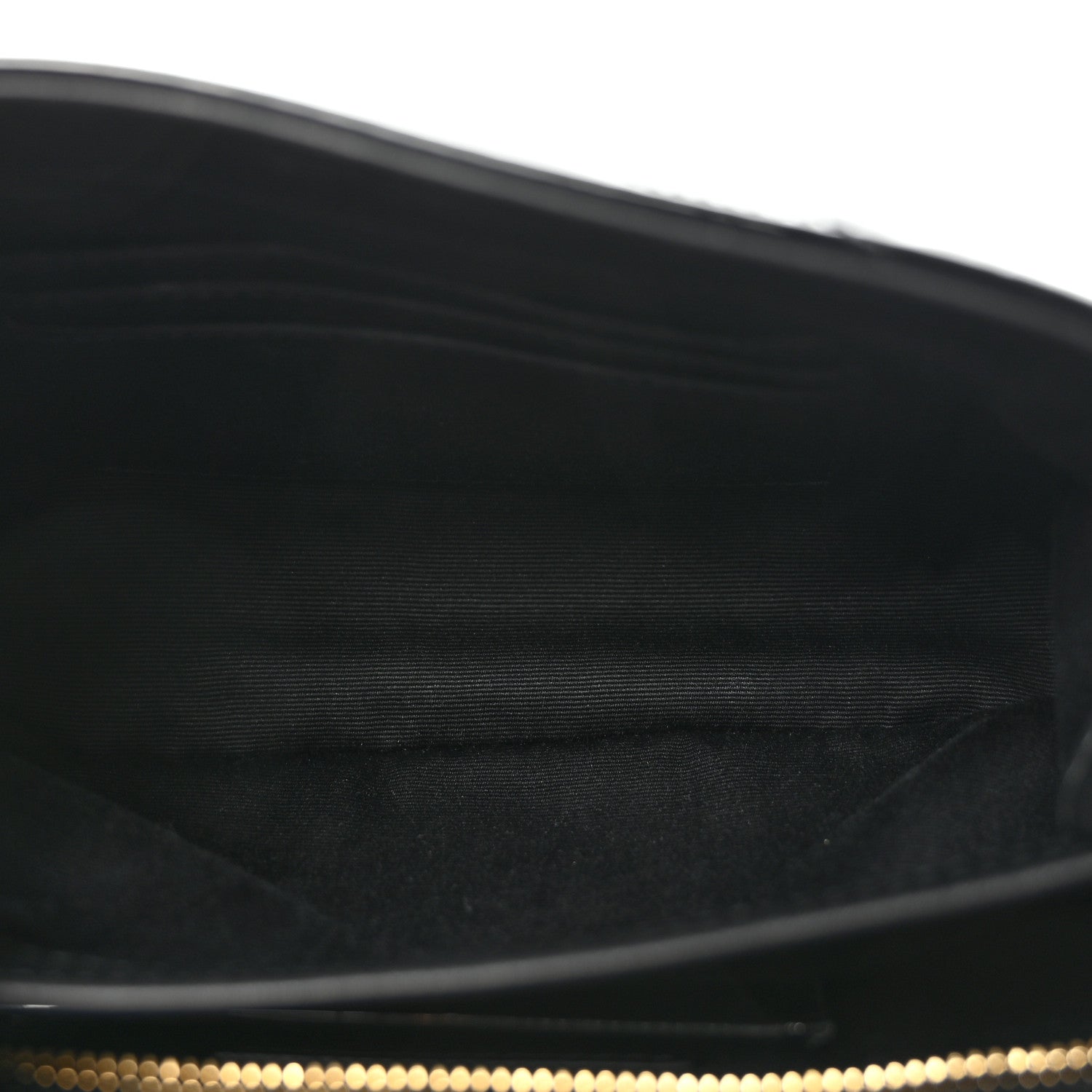 Patent Y Quilted Monogram Toy Loulou Crossbody Bag Black
