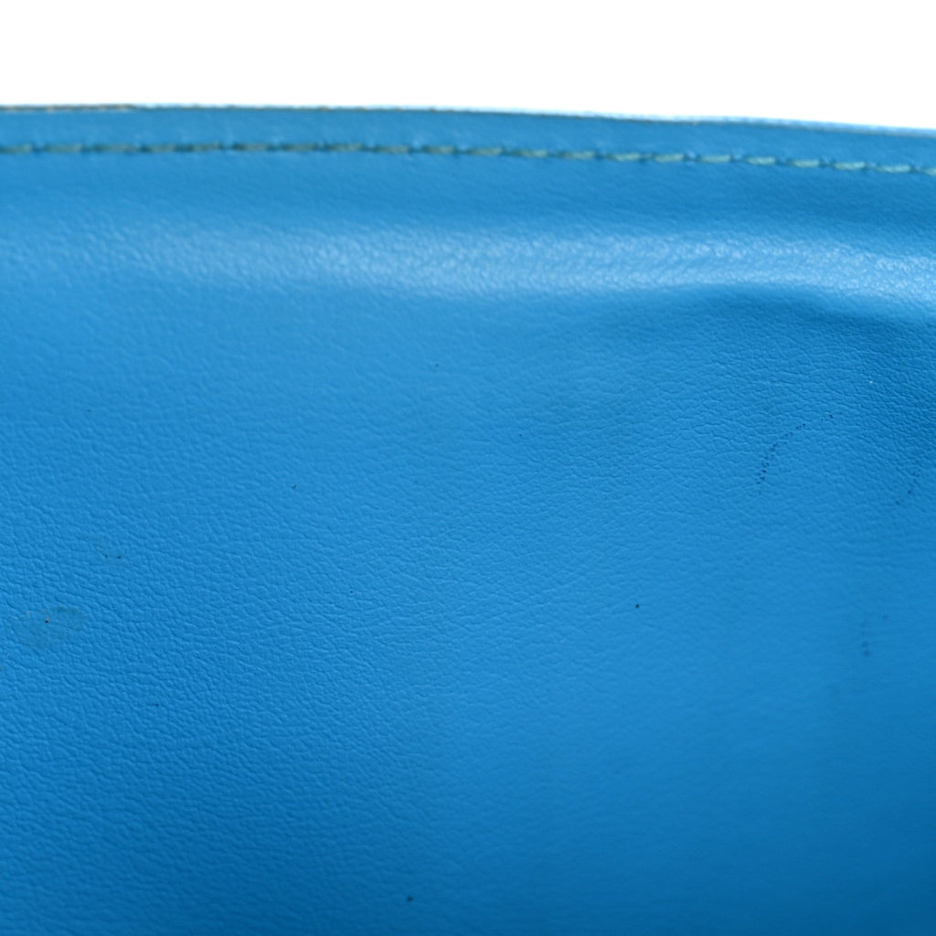 Taigarama Vertical Zippy Wallet Blue Lagoon