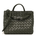 Nappa Intrecciato Small Andiamo Shoulder Bag Pickle