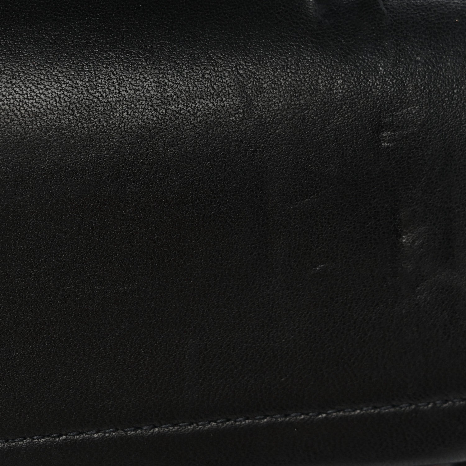 Lambskin Quilted Small Double Flap Black