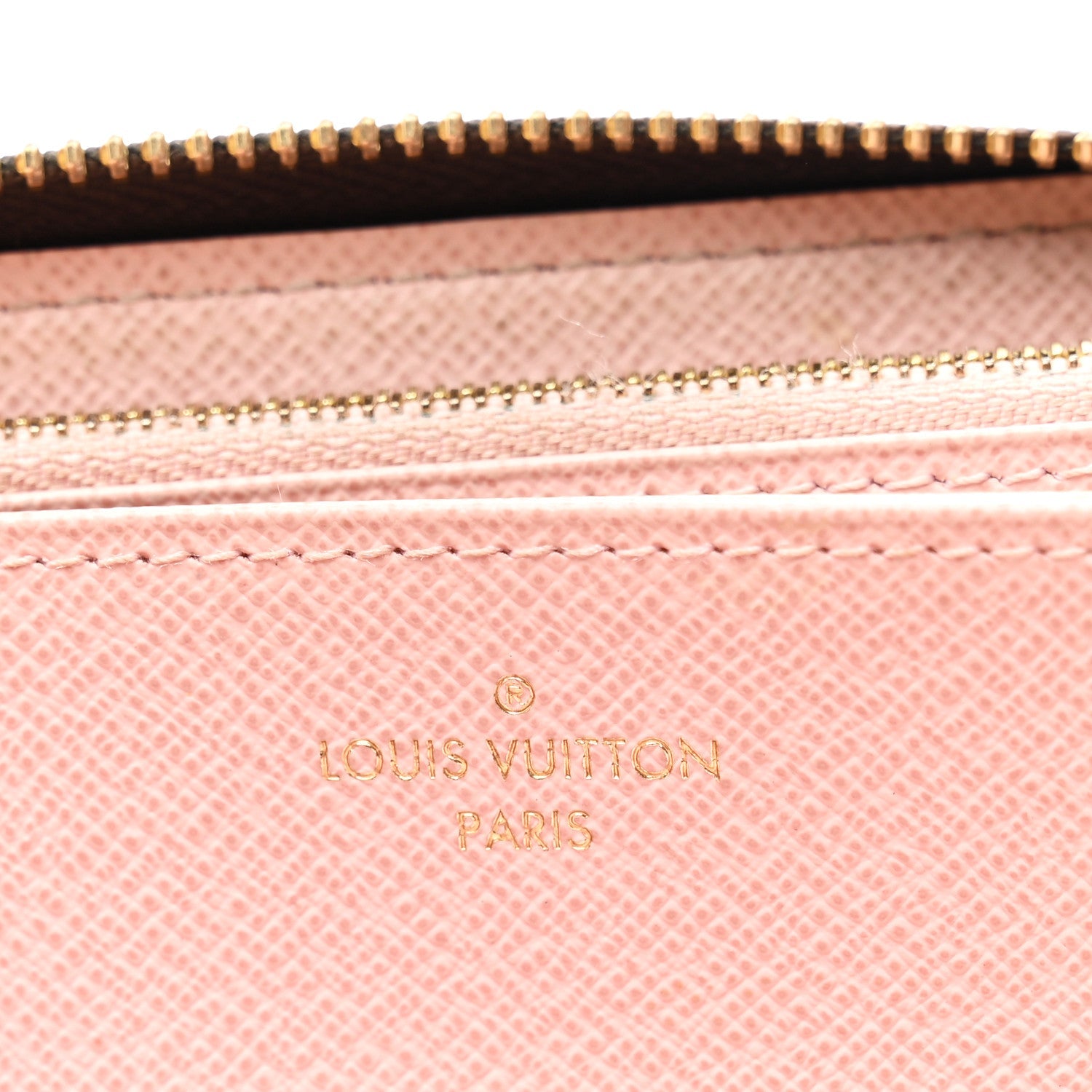 Monogram Zippy Wallet Rose Ballerine