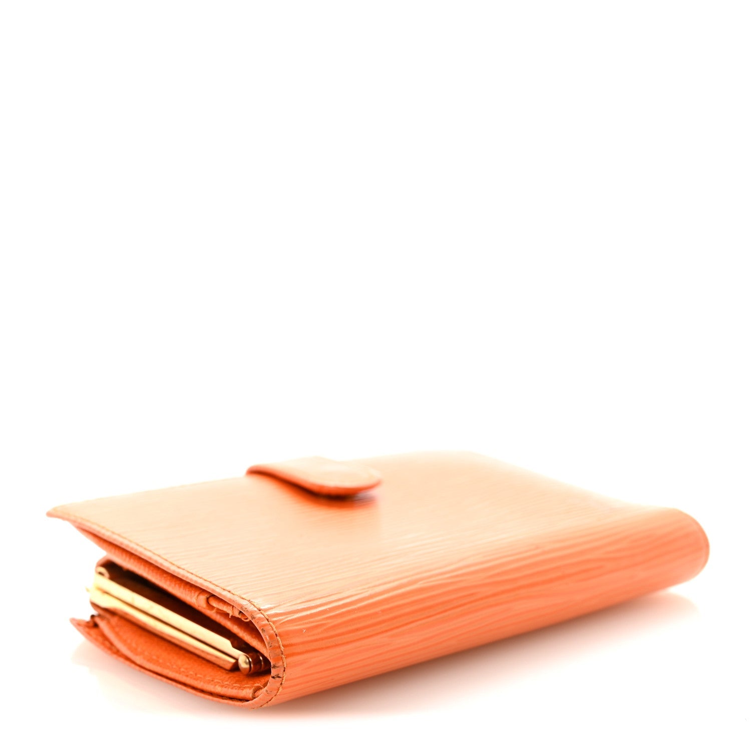 Epi French Purse Wallet Mandarin