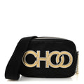 Nylon Lorelle Logo Camera Bag Black
