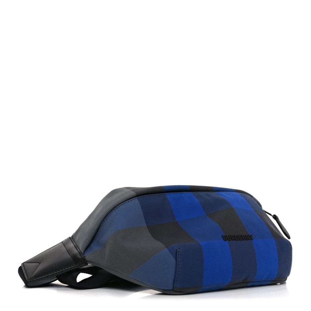 House Check Sonny Bum Bag  Oceanic Blue