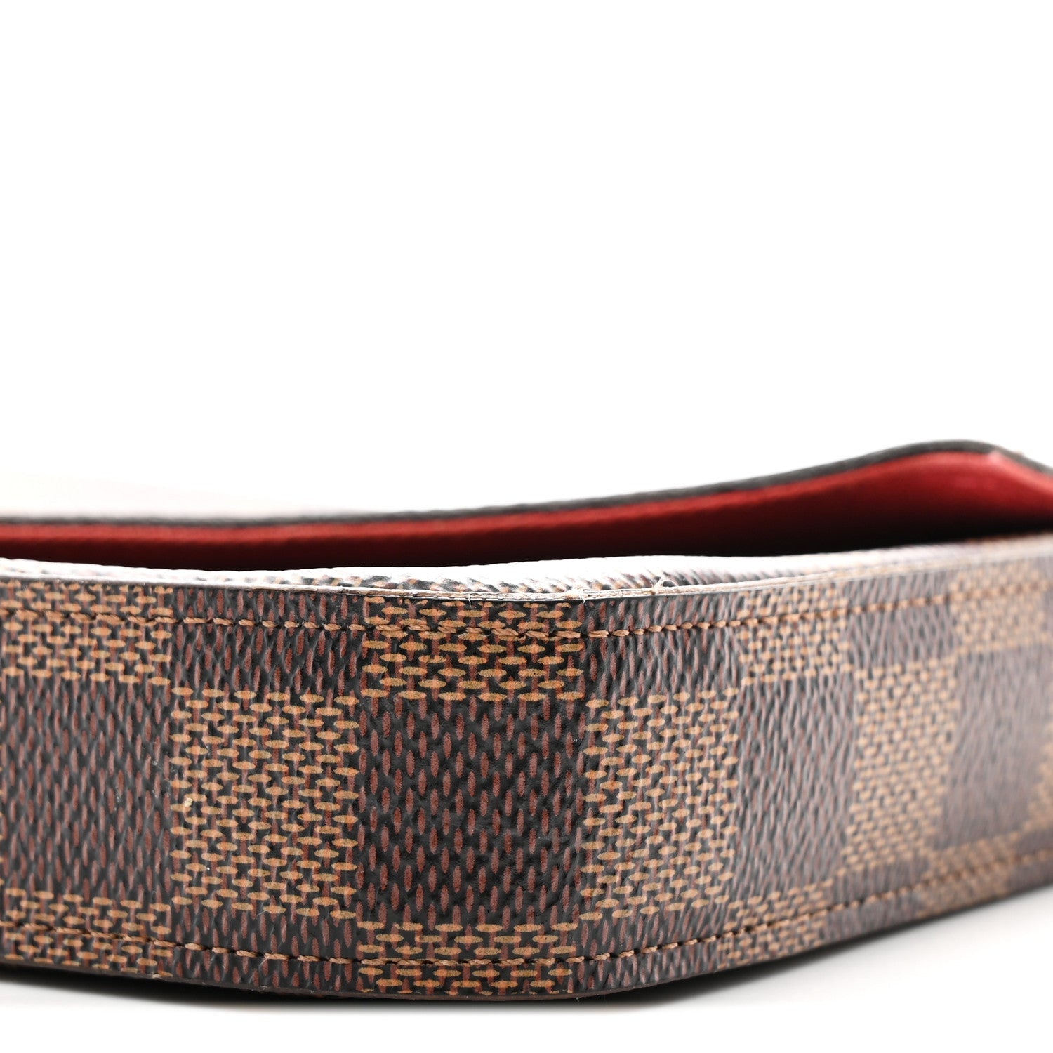 Damier Ebene Pochette Felicie Chain Wallet