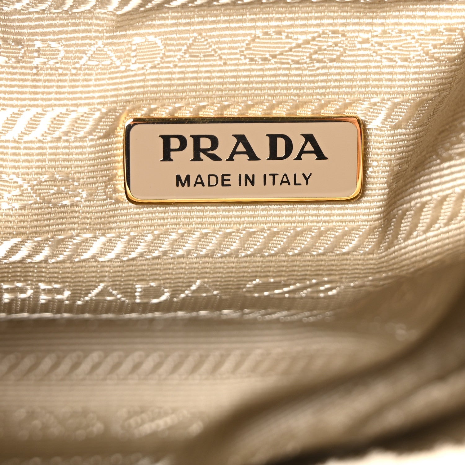 Shearling Nappa Mini Re-Edition Shoulder Bag Ecru