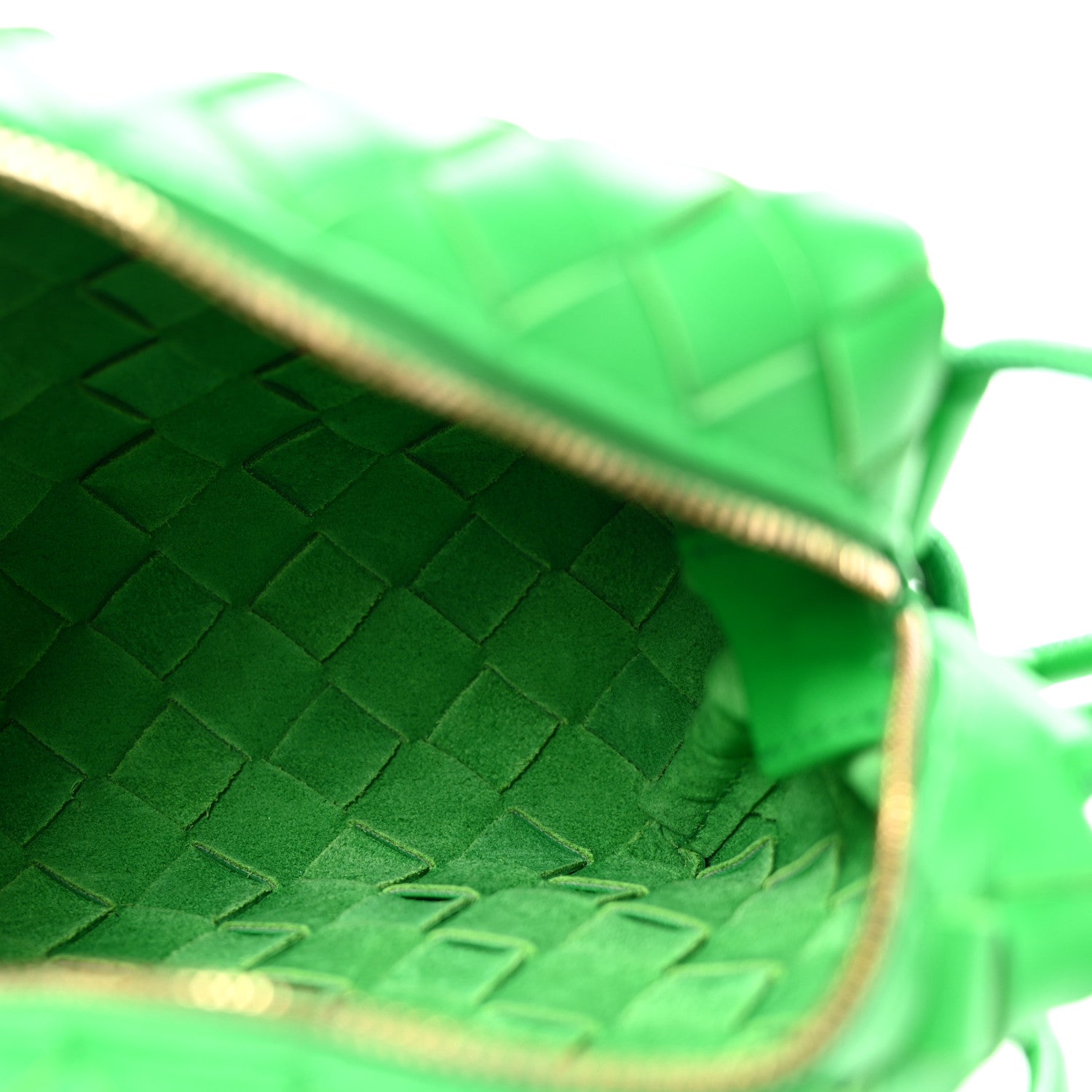 Nappa Intrecciato Mini Loop Camera Bag Parakeet