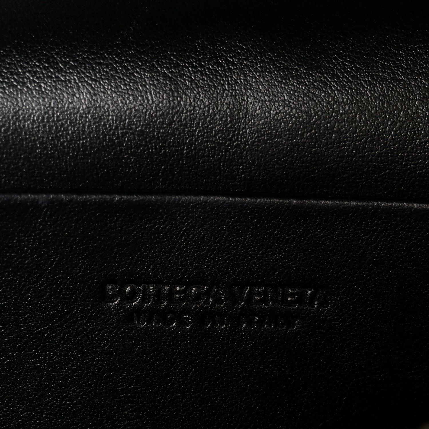 Calfskin Intrecciato Bang Bang Vanity Case Black
