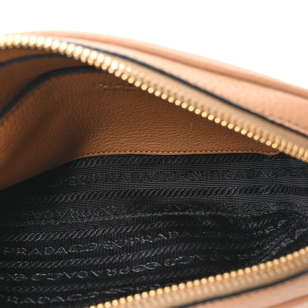 Vitello Daino Belt Bag Caramel