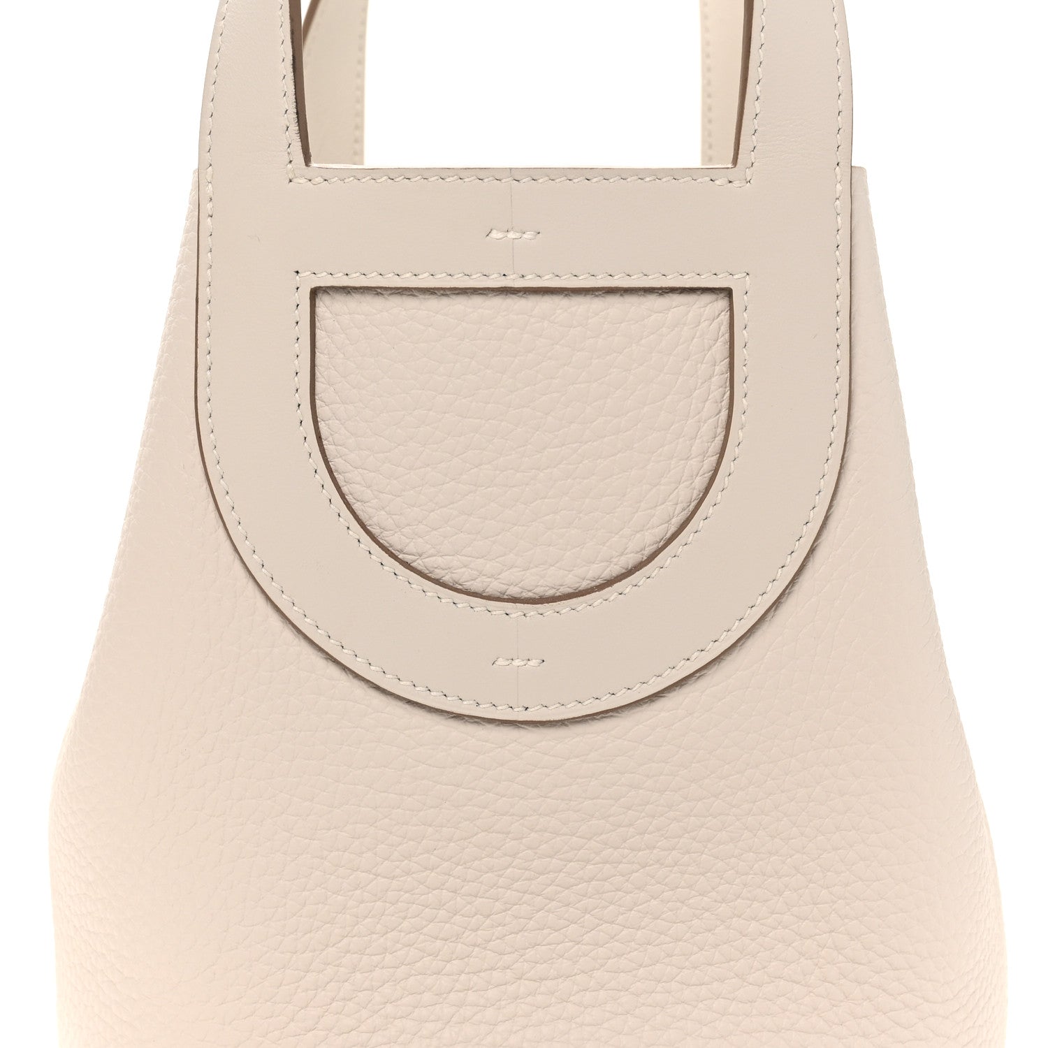 Taurillon Clemence Swift In-The-Loop 18 Bag Gris Pale