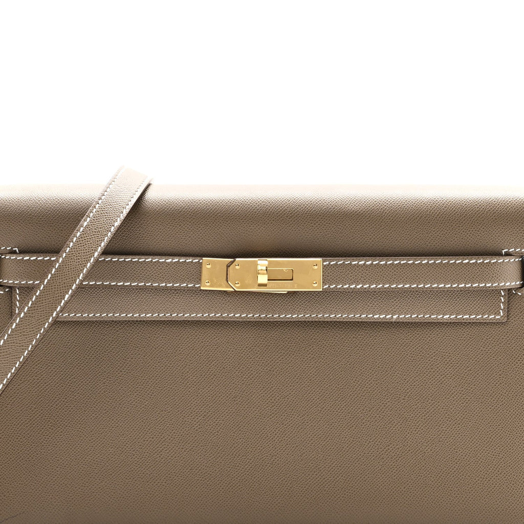 Madame Calfskin Kelly Elan Etoupe