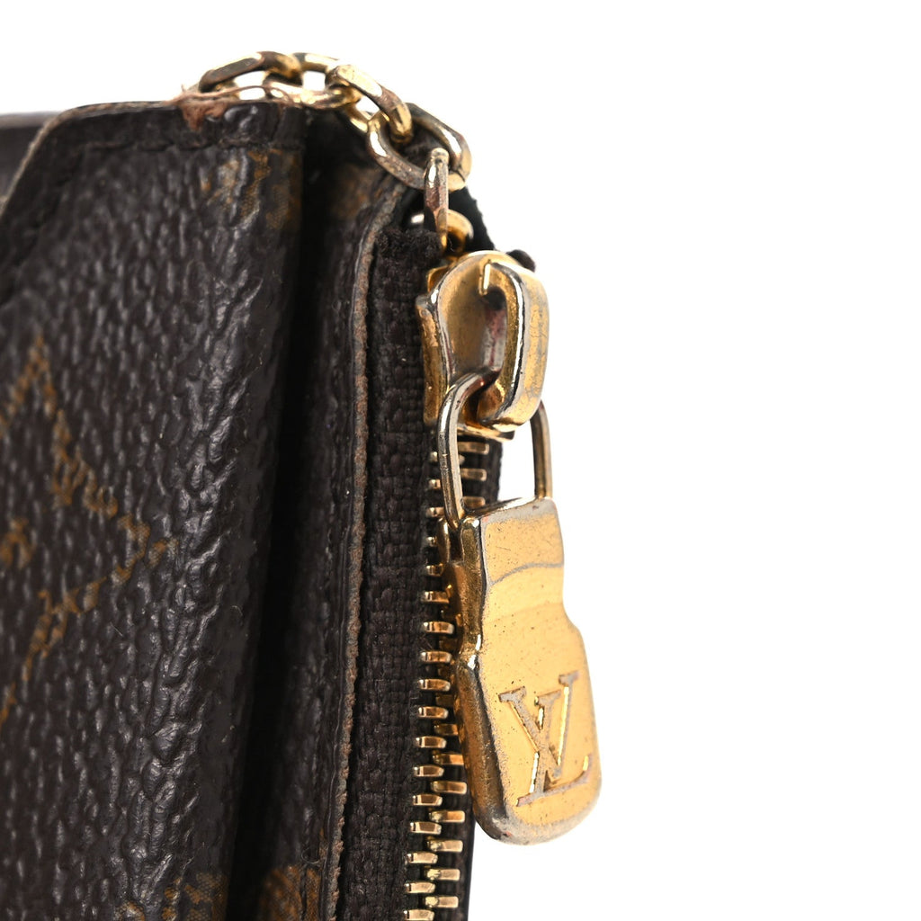 Monogram Recto Verso  Holder Black