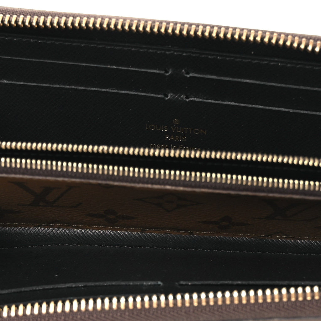Reverse Monogram Clemence Wallet