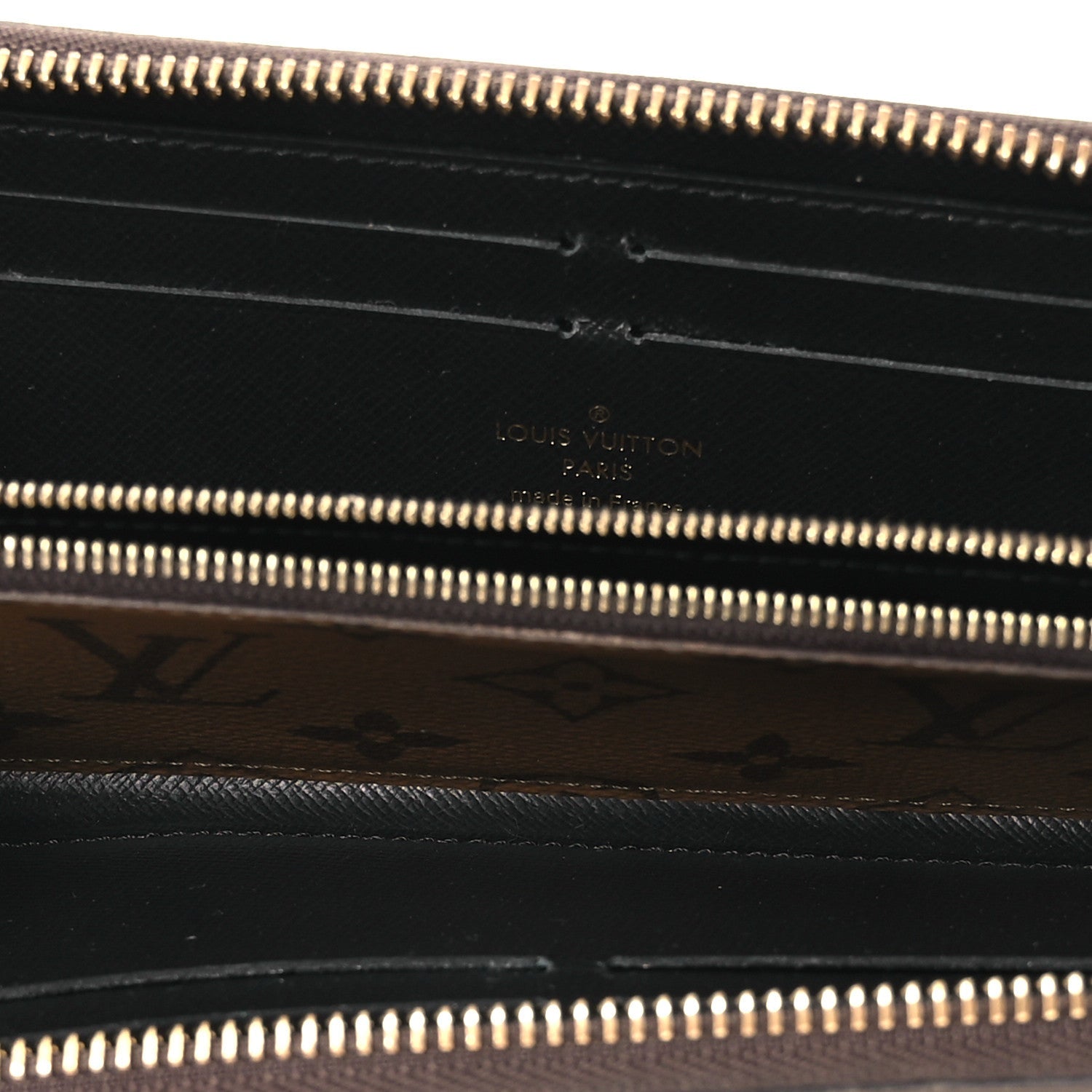 Reverse Monogram Clemence Wallet