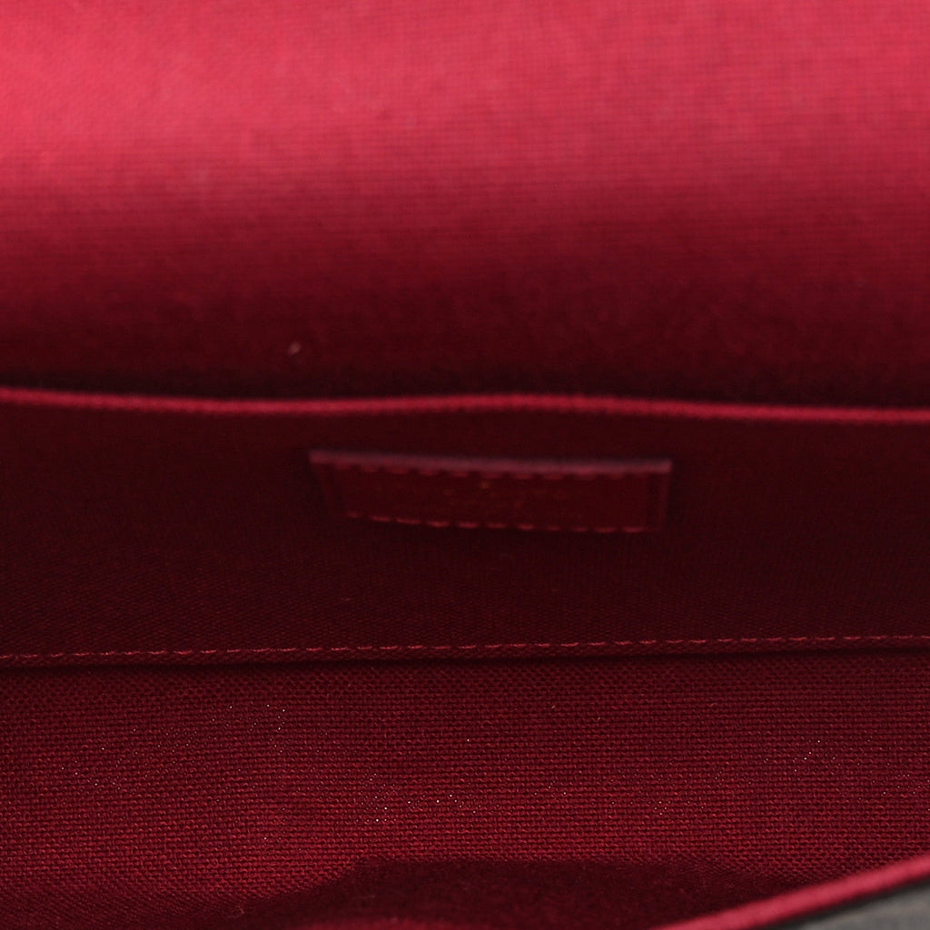 Monogram Pochette Felicie Chain Wallet Fuchsia