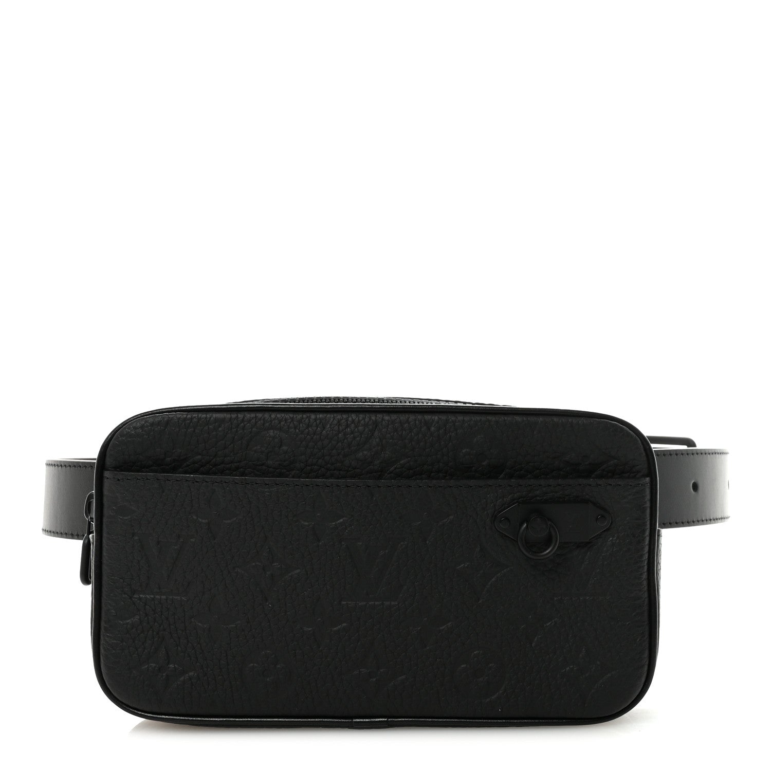 Taurillon Monogram Uniformes Solar Ray Soft Pochette Volga Belt Bag Black