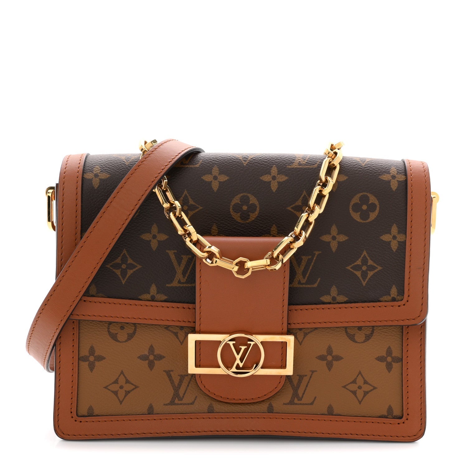 Reverse Monogram Dauphine MM