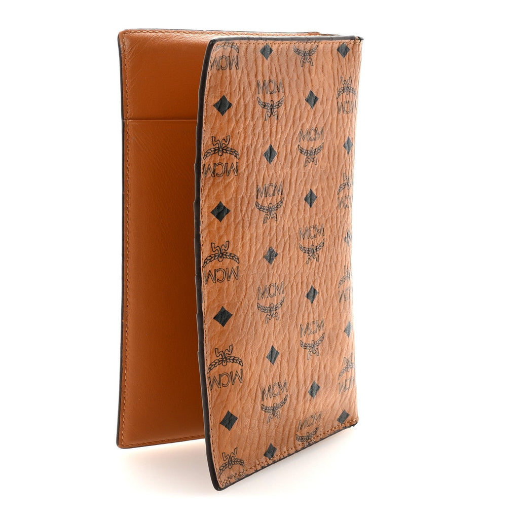 Visetos Bi-Fold Long Wallet Cognac