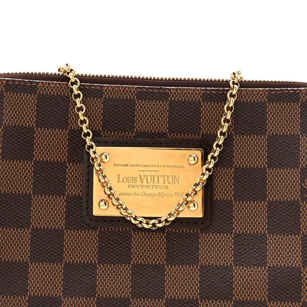 Damier Ebene Eva Clutch
