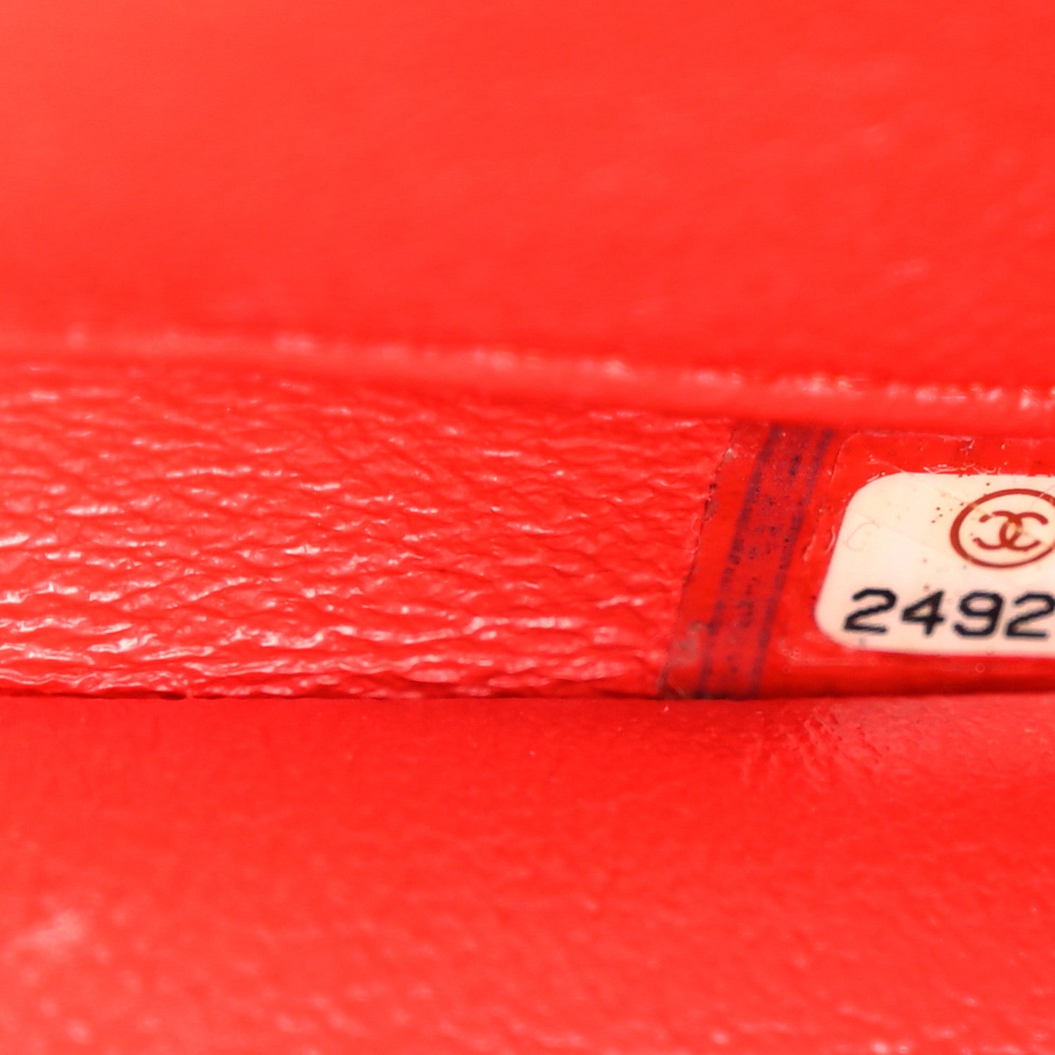 Lambskin Quilted Small Trendy CC Flap Dual Handle Bag Red