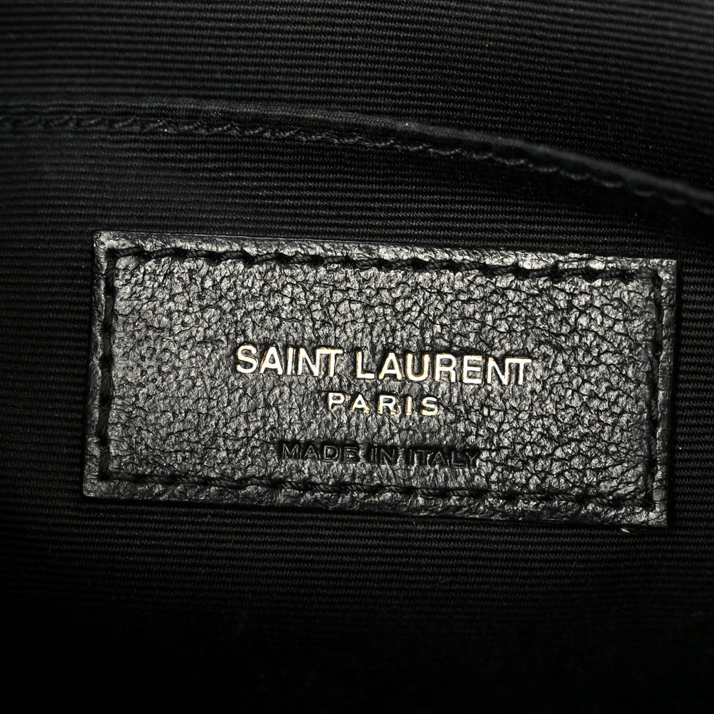 Calfskin Matelasse Monogram Lou Camera Bag Crema Soft