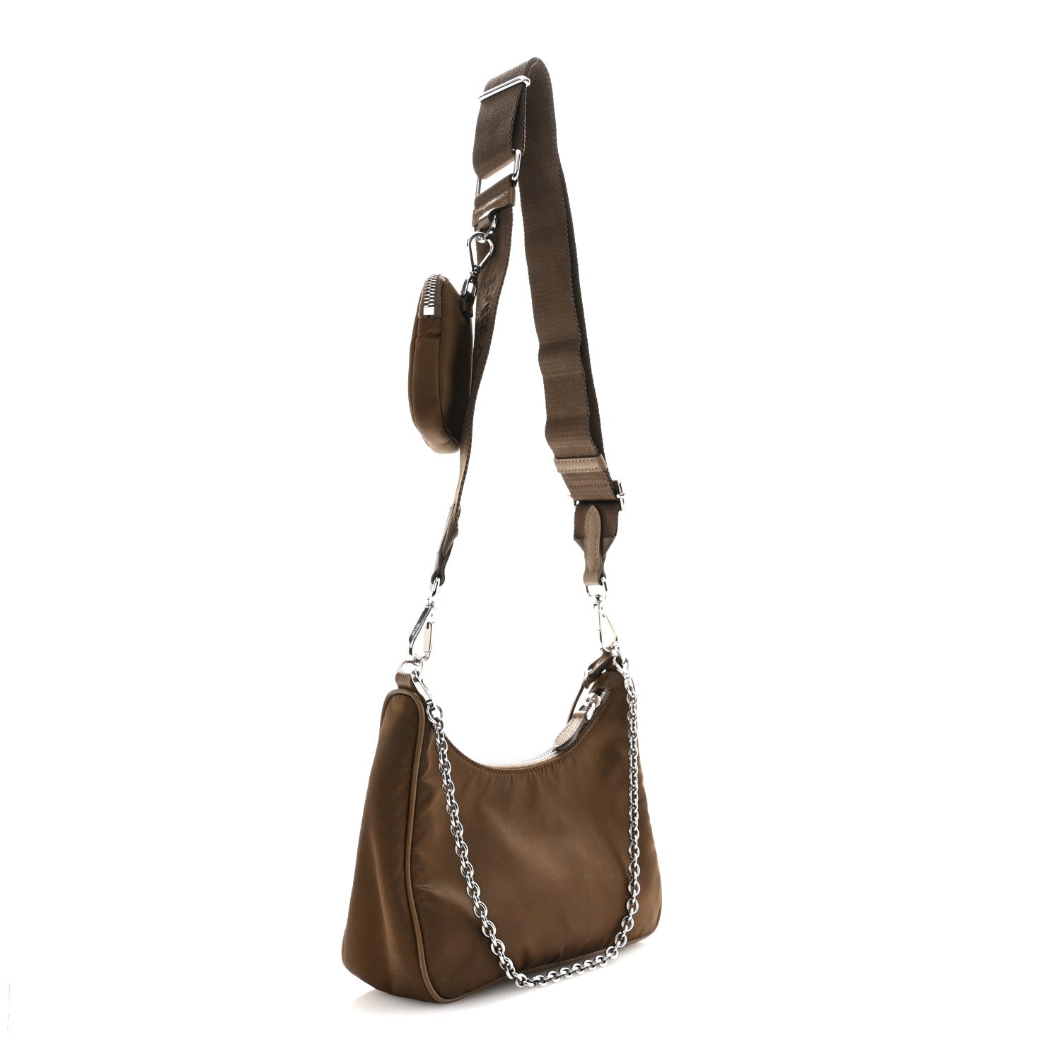 Nylon Re-Edition 2005 Shoulder Bag Cacao
