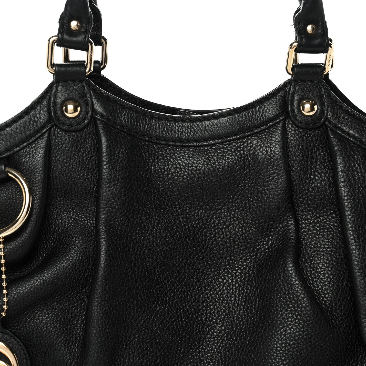 Calfskin Medium Sukey Tote  Black