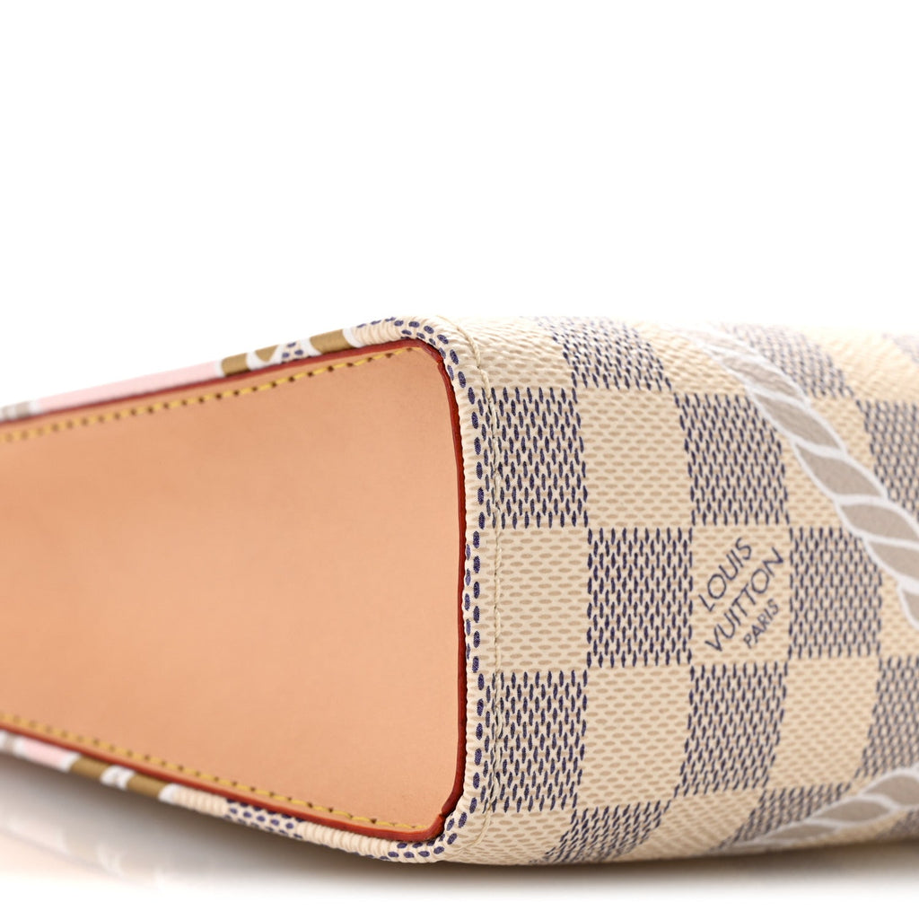 Damier Azur Nautical Toiletry Pouch On Chain