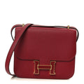 Epsom Enamel Constance 18 Rouge Grenat