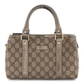 GG Plus Monogram Small Joy Boston Metallic