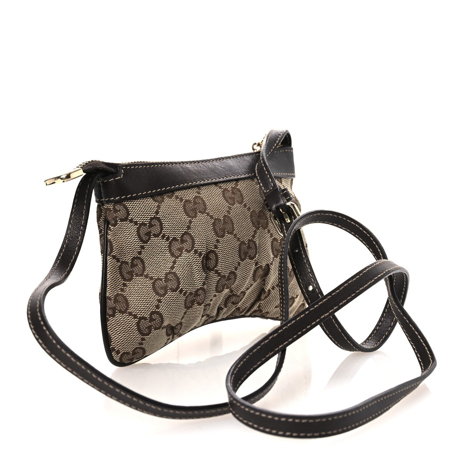 Monogram Small Crossbody Dark Brown