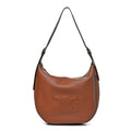 Supple Calfskin Medium Triomphe Heloise Shoulder Bag Tan